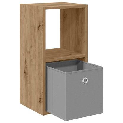 Noční Stolek 2 Ks Artisanový Dub 30,5 X 27 X 59,5 Cm