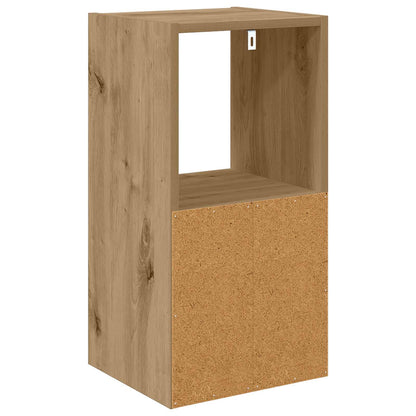 Noční Stolek 2 Ks Artisanový Dub 30,5 X 27 X 59,5 Cm