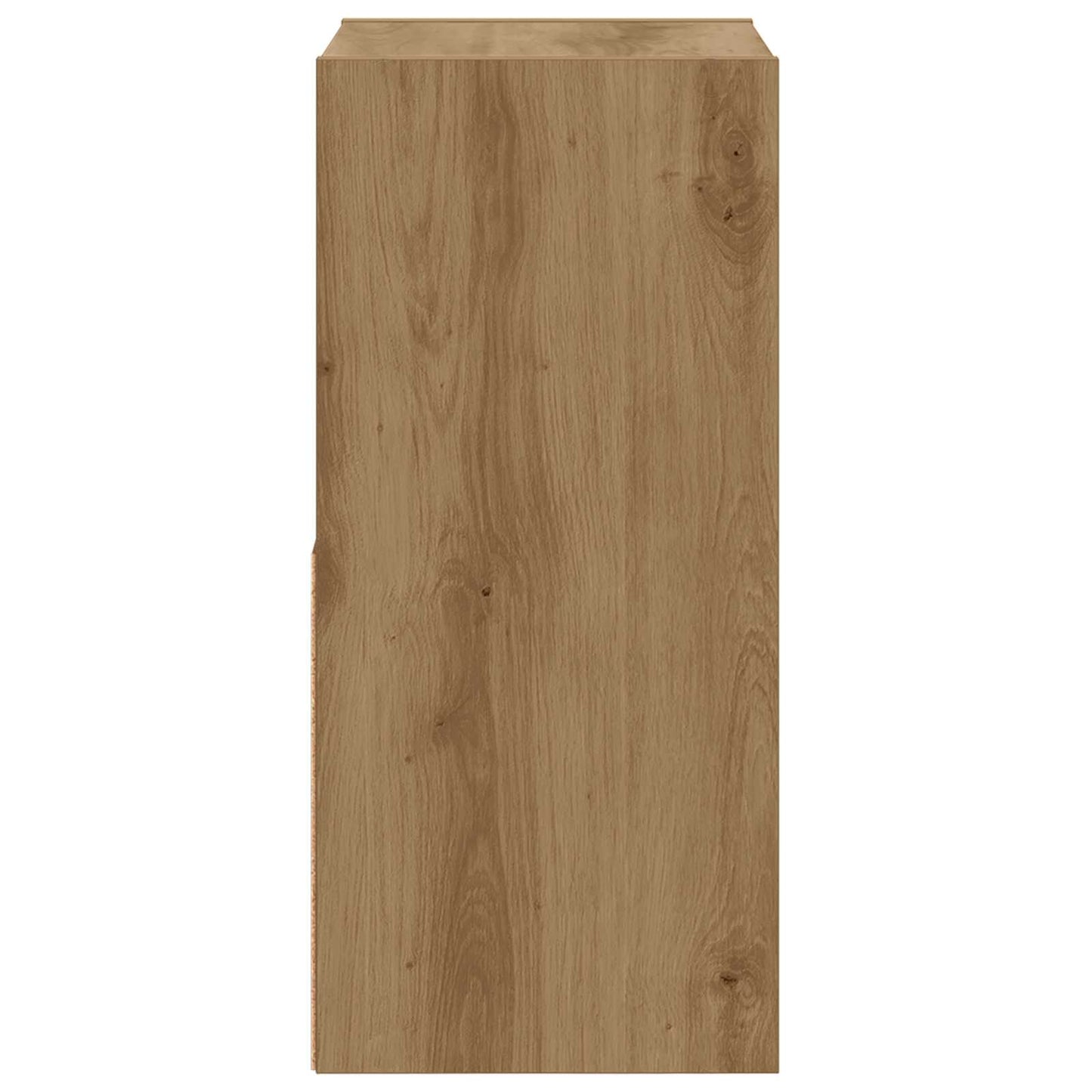 Noční Stolek 2 Ks Artisanový Dub 30,5 X 27 X 59,5 Cm