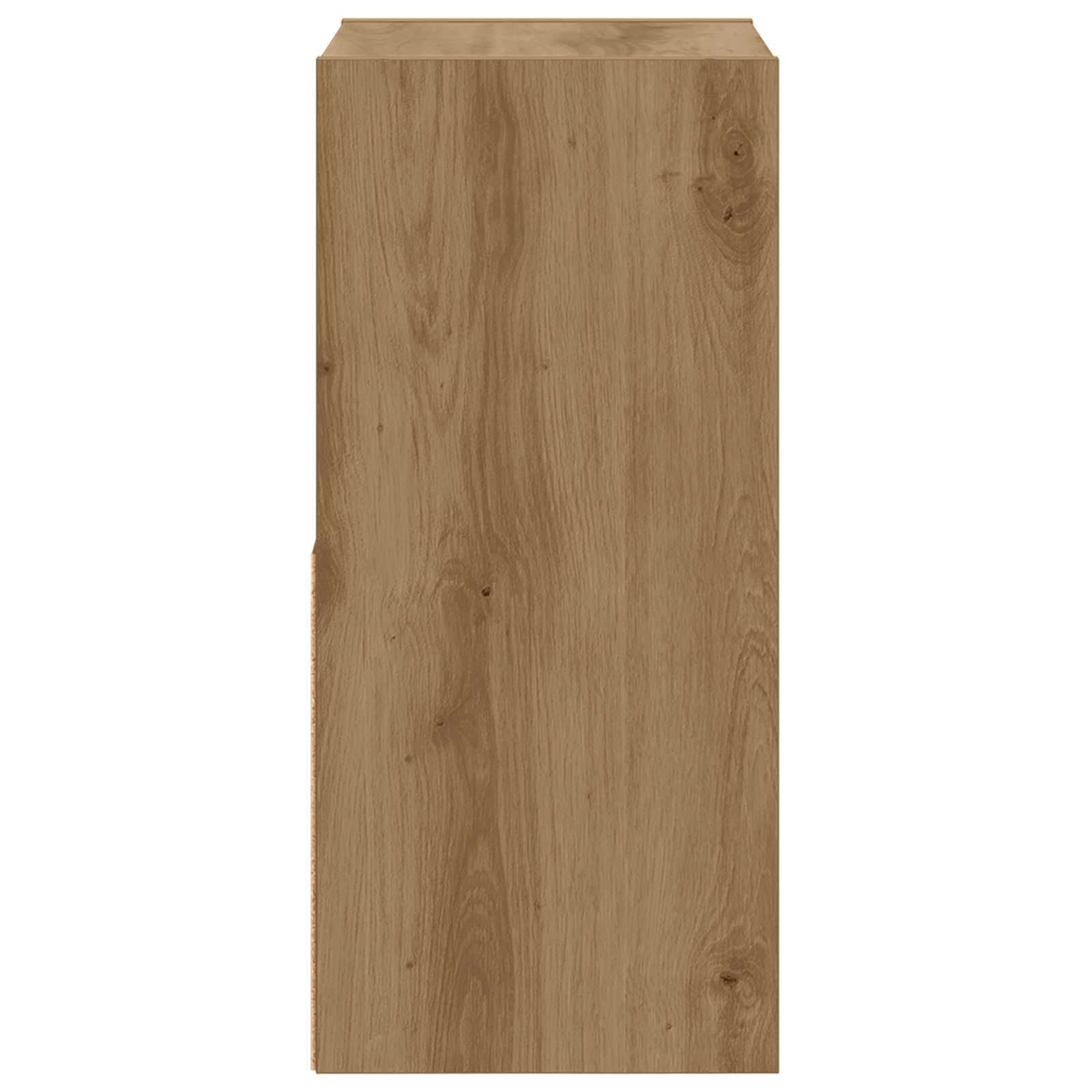 Noční Stolek 2 Ks Artisanový Dub 30,5 X 27 X 59,5 Cm