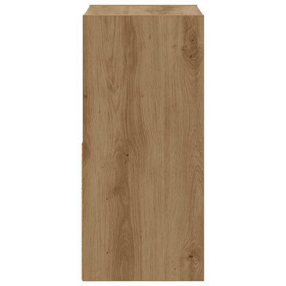 Noční Stolek 2 Ks Artisanový Dub 30,5 X 27 X 59,5 Cm