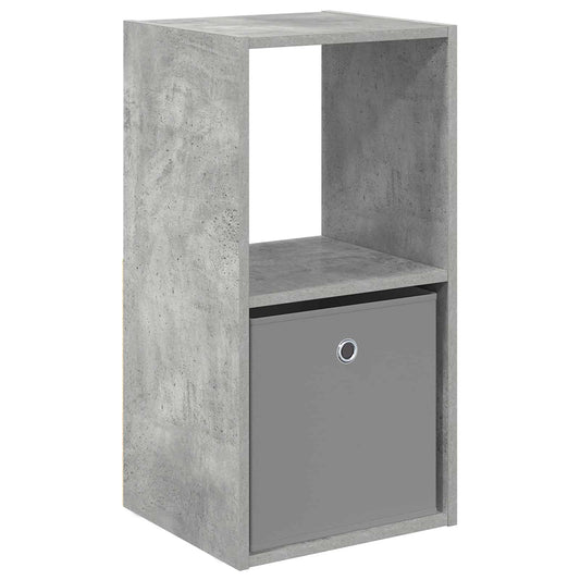 Noční Stolek Betonově Šedá 35 X 32 X 68,5 Cm Kompozitní Dřevo