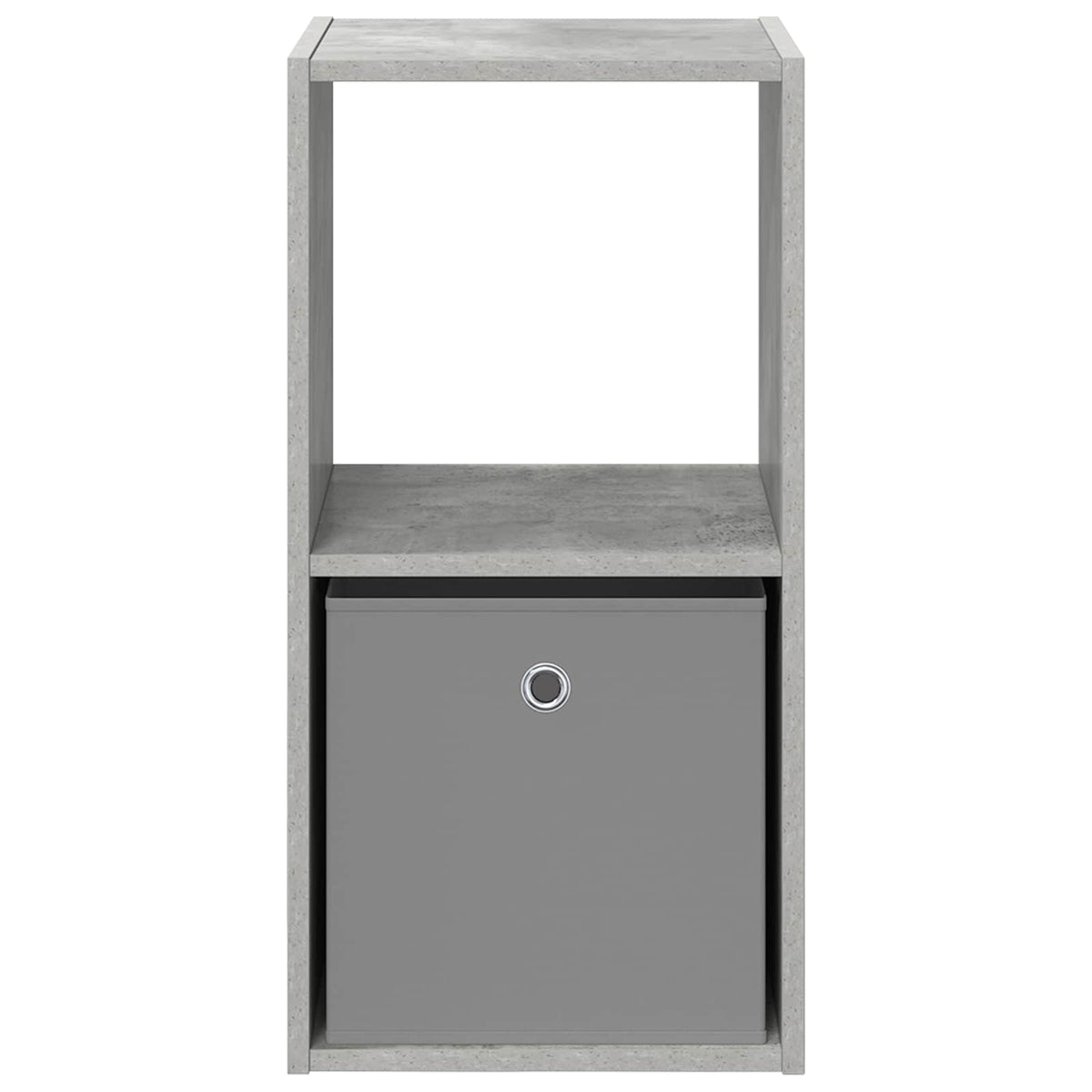 Noční Stolek Betonově Šedá 35 X 32 X 68,5 Cm Kompozitní Dřevo