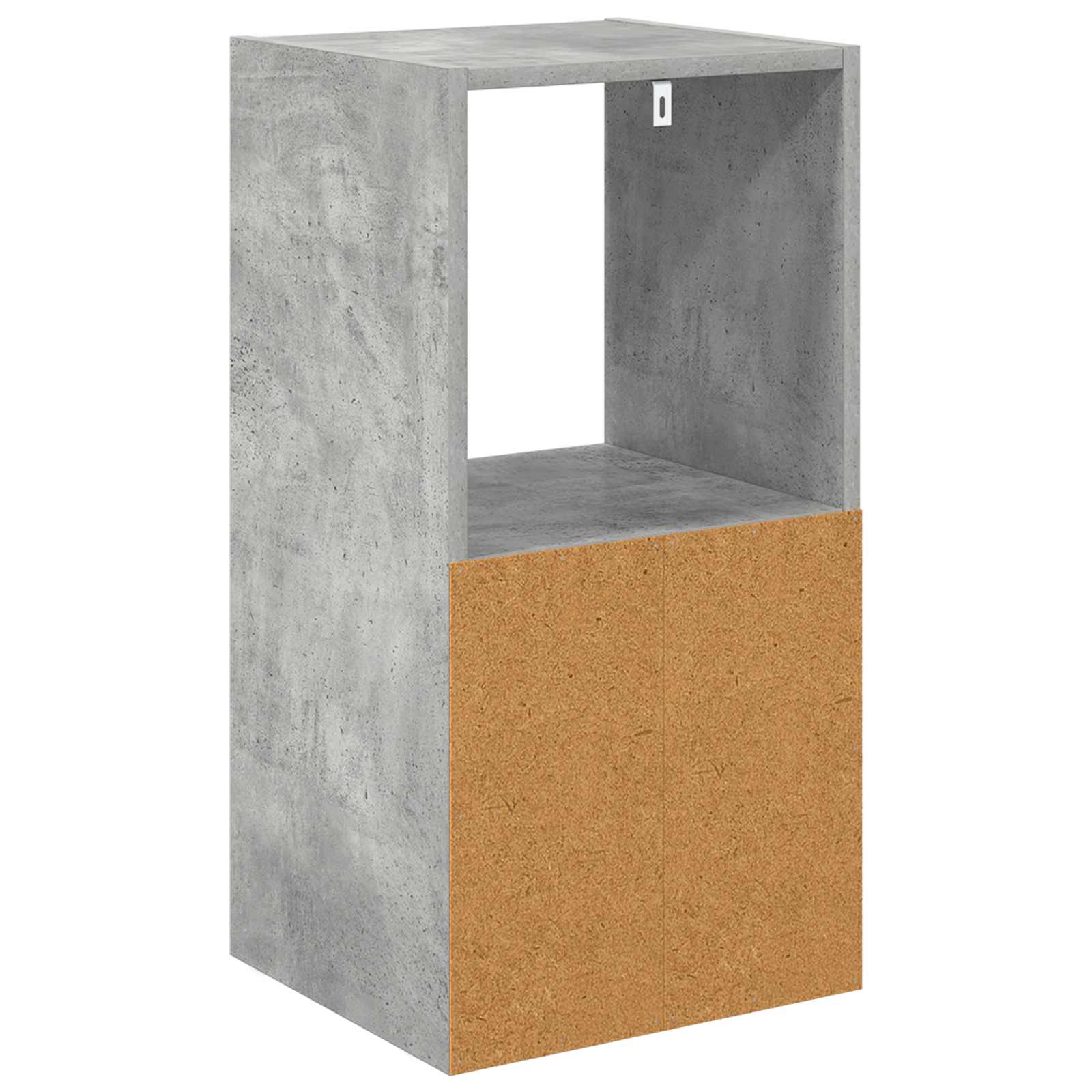 Noční Stolek 2 Ks Betonově Šedá 35 X 32 X 68,5 Cm