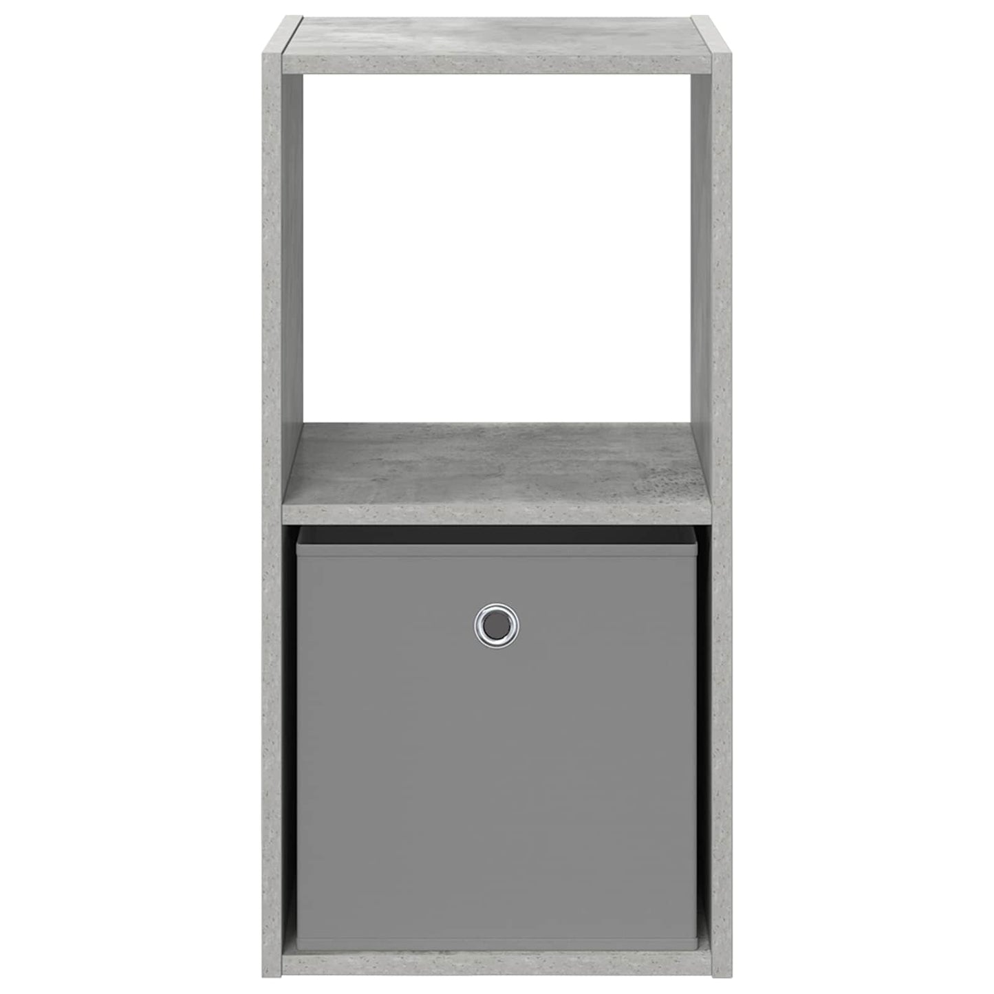 Noční Stolek 2 Ks Betonově Šedá 35 X 32 X 68,5 Cm
