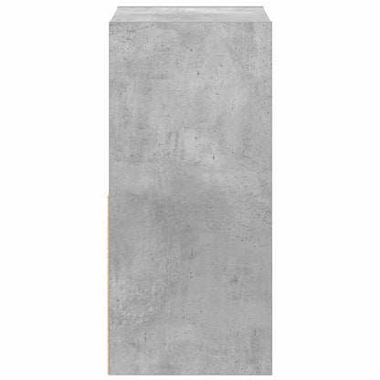 Noční Stolek 2 Ks Betonově Šedá 35 X 32 X 68,5 Cm
