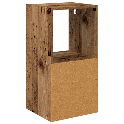 Noční Stolek Staré Dřevo 35 X 32 X 68,5 Cm Kompozitní Dřevo