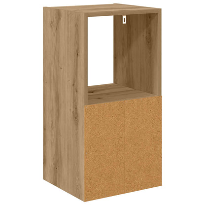 Noční Stolek Artisanový Dub 35 X 32 X 68,5 Cm Kompozitní Dřevo