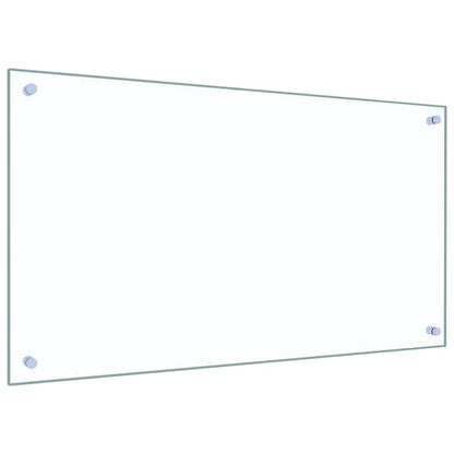 Kuchyňský Obklad 2 Ks Transparentní 90 X 50 Cm Tvrzené Sklo