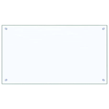 Kuchyňský Obklad 2 Ks Transparentní 90 X 50 Cm Tvrzené Sklo