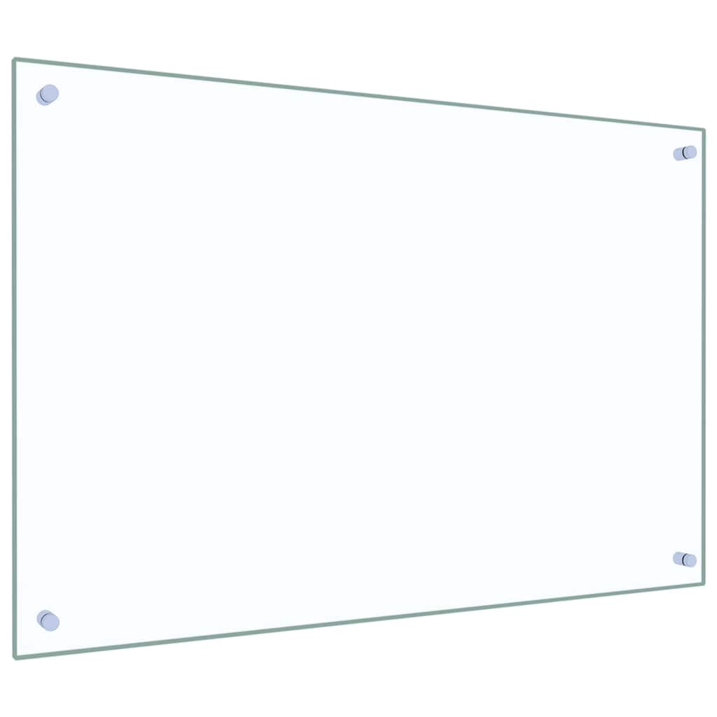 Kuchyňský Obklad 2 Ks Transparentní 90 X 60 Cm Tvrzené Sklo