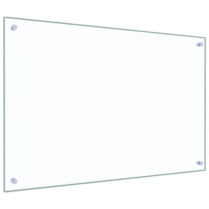 Kuchyňský Obklad 2 Ks Transparentní 90 X 60 Cm Tvrzené Sklo