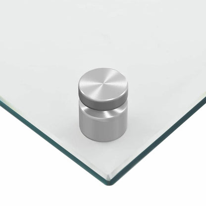 Kuchyňský Obklad 2 Ks Transparentní 100 X 40 Cm Tvrzené Sklo