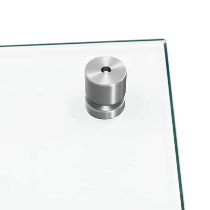 Kuchyňský Obklad 2 Ks Transparentní 100 X 50 Cm Tvrzené Sklo