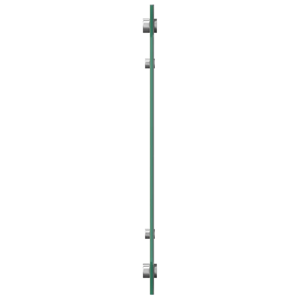 Kuchyňský Obklad 2 Ks Světle Šedá 100 X 40 Cm Tvrzené Sklo