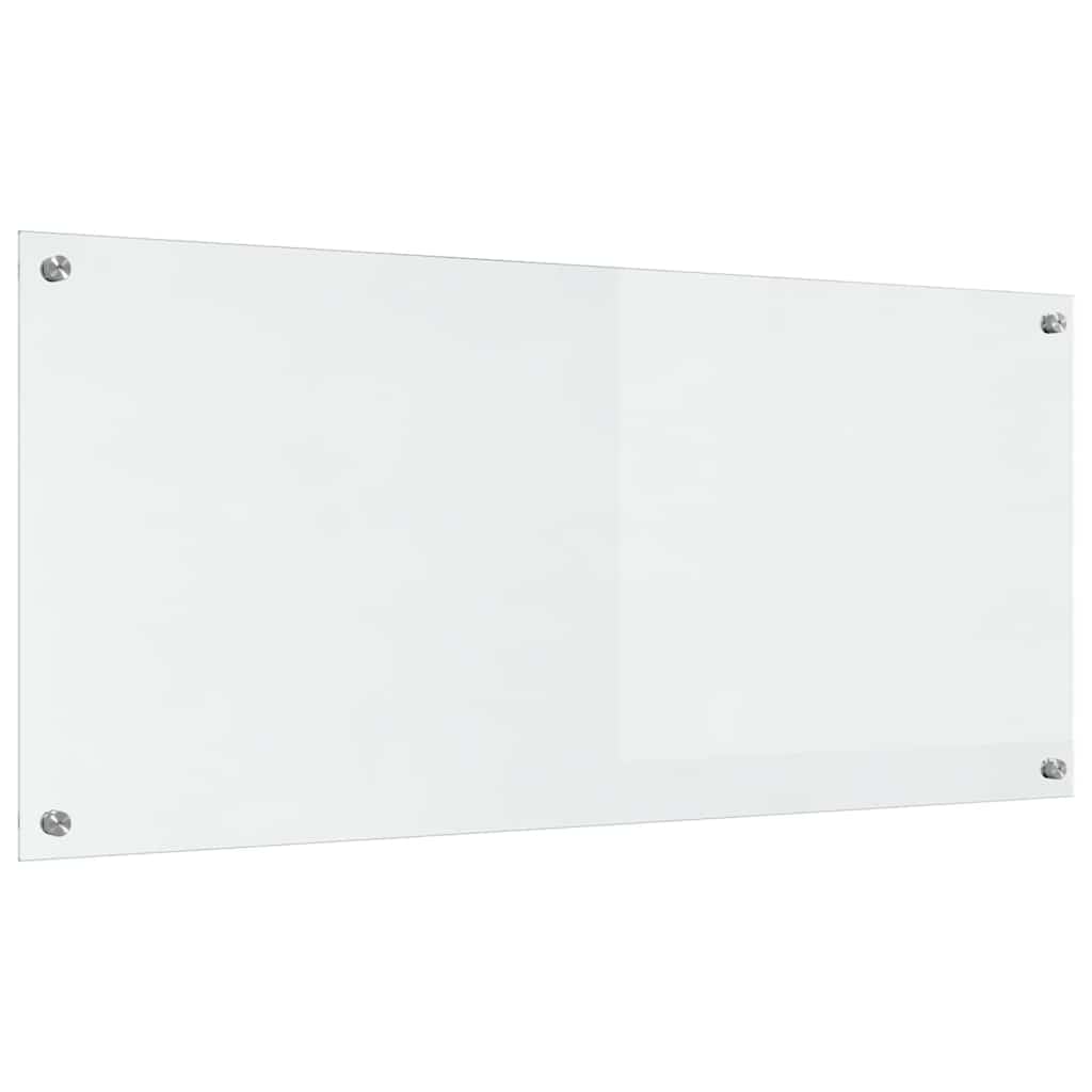 Kuchyňský Obklad 2 Ks Transparentní 110 X 50 Cm Tvrzené Sklo
