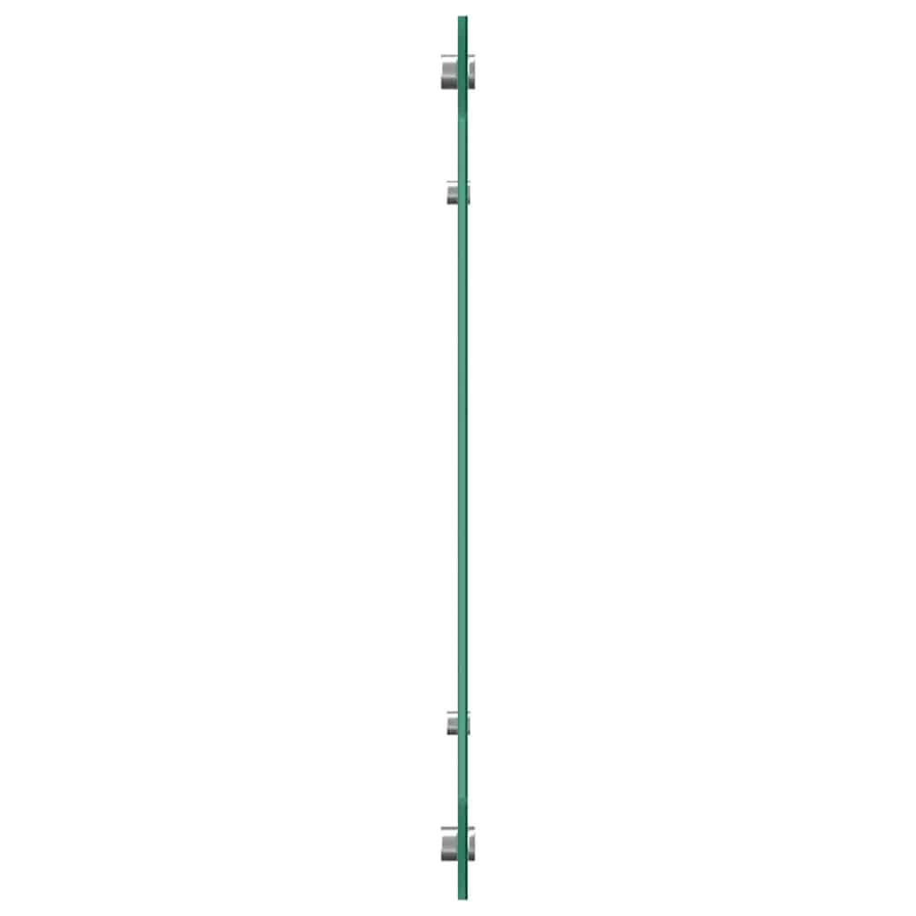 Kuchyňský Obklad 2 Ks Transparentní 110 X 50 Cm Tvrzené Sklo