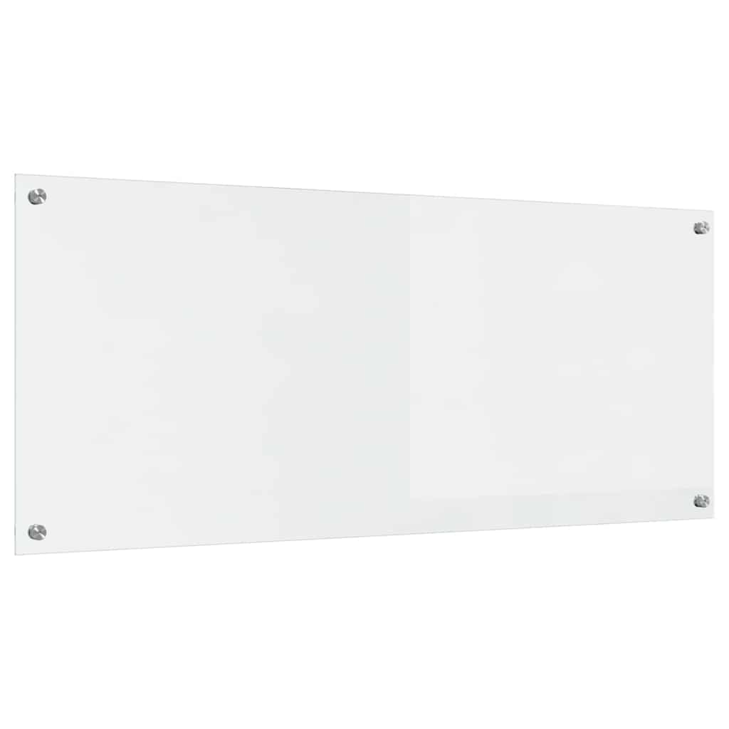 Kuchyňský Obklad 2 Ks Transparentní 120 X 50 Cm Tvrzené Sklo