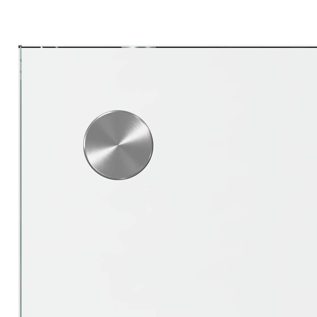 Kuchyňský Obklad 2 Ks Transparentní 120 X 60 Cm Tvrzené Sklo