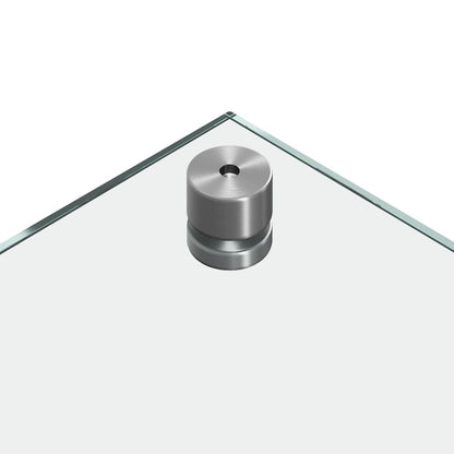 Kuchyňský Obklad 2 Ks Transparentní 120 X 60 Cm Tvrzené Sklo