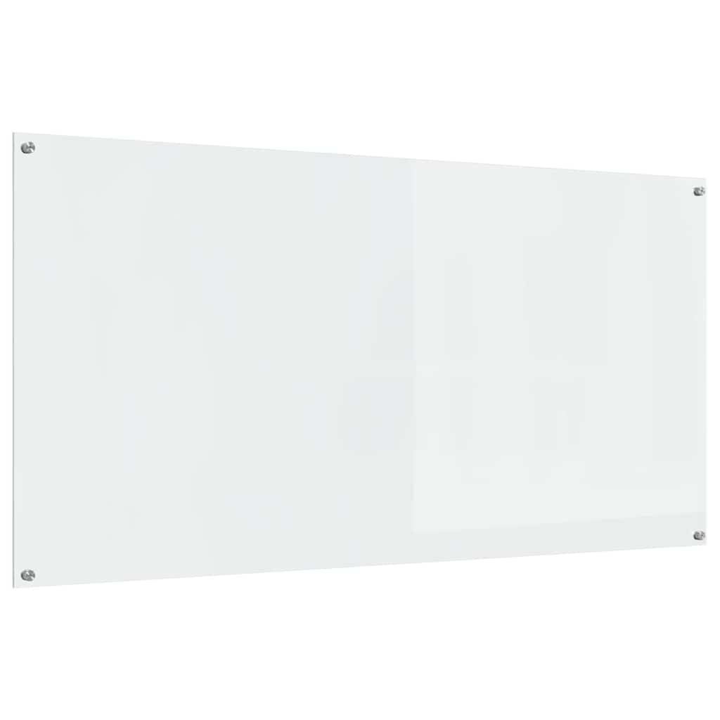 Kuchyňský Obklad 2 Ks Transparentní 120 X 60 Cm Tvrzené Sklo