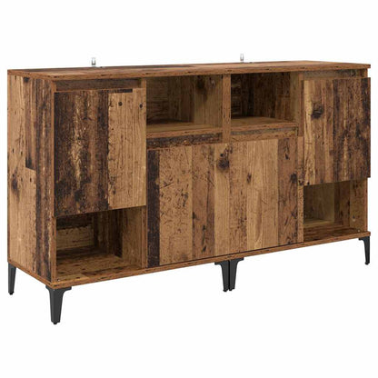 Konzole 2 Ks Staré Dřevo 60 X 35 X 70 Cm Kompozitní Dřevo