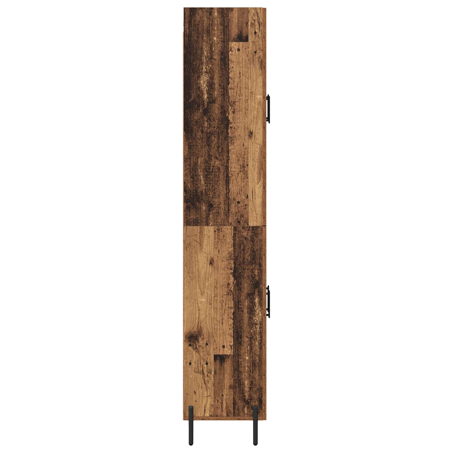 Vysoký Bufet Staré Dřevo 69,5 X 34 X 180 Cm Kompozitní Dřevo
