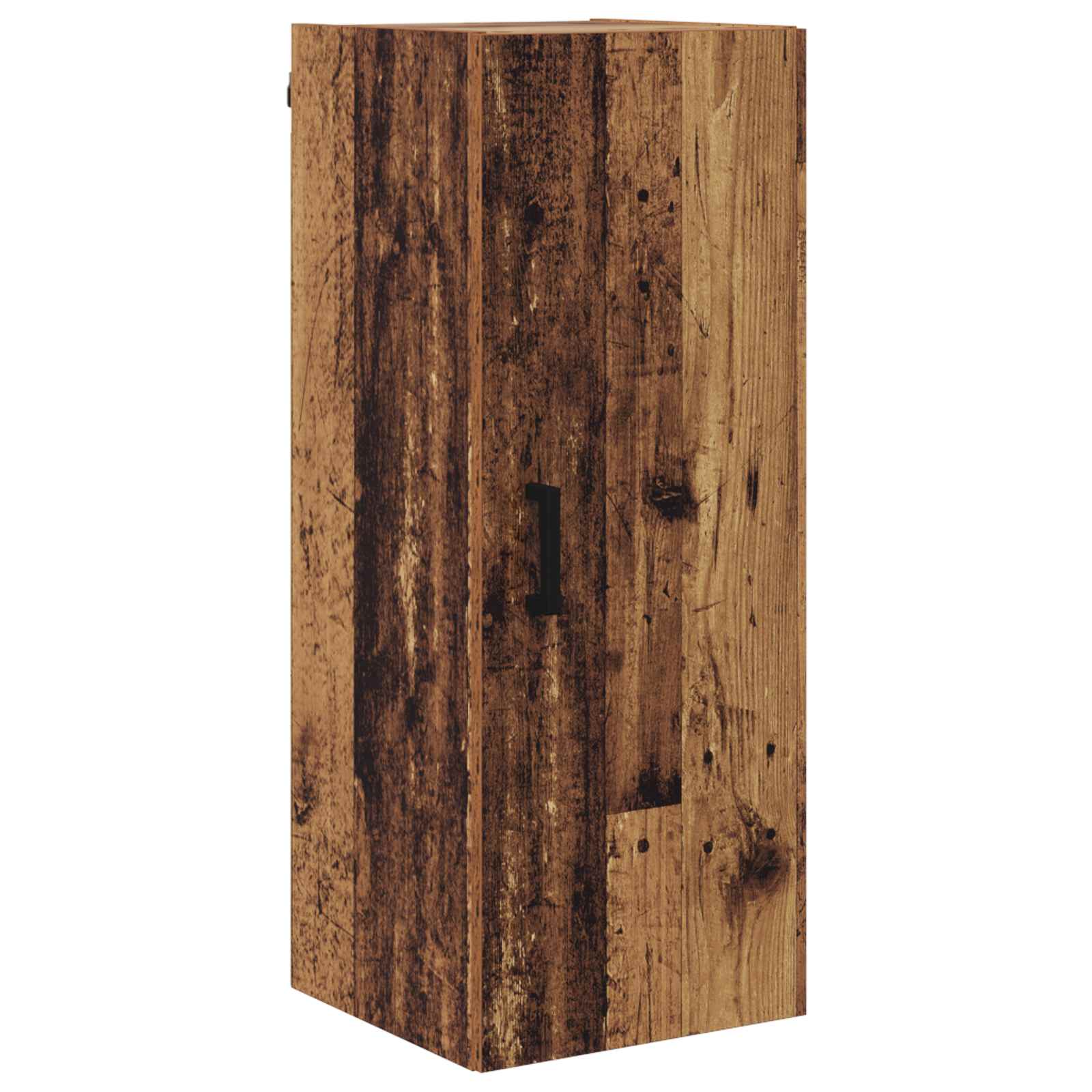 Vysoký Bufet Staré Dřevo 34,5 X 34 X 180 Cm Kompozitní Dřevo