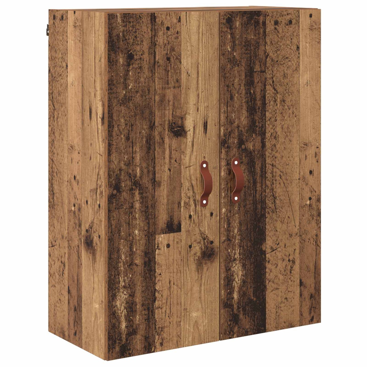 Vysoký Bufet Staré Dřevo 69,5 X 34 X 180 Cm Kompozitní Dřevo