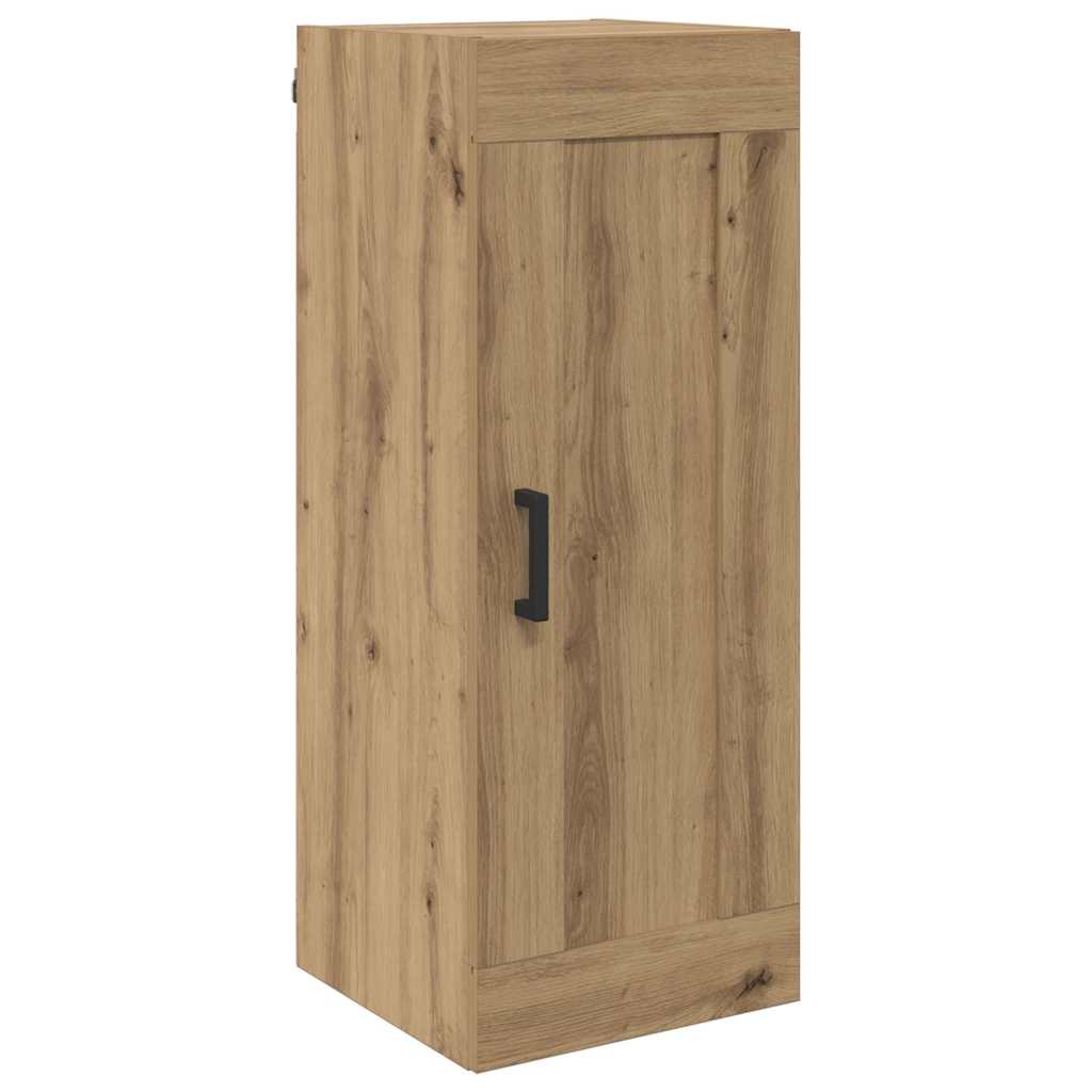 Vysoký Bufet Artisanový Dub 34,5 X 34 X 180 Cm Kompozitní Dřevo