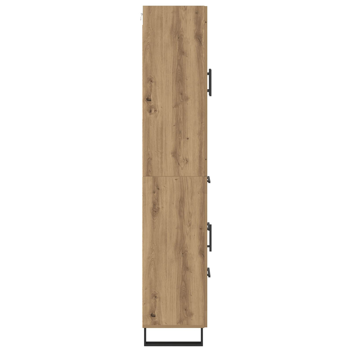 Vysoký Bufet 2 Ks Artisanový Dub 69,5 X 34 X 180 Cm