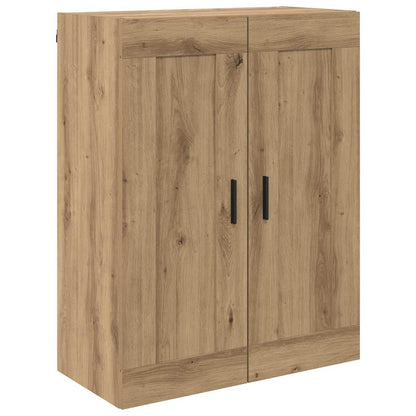 Vysoký Bufet 2 Ks Artisanový Dub 69,5 X 34 X 180 Cm