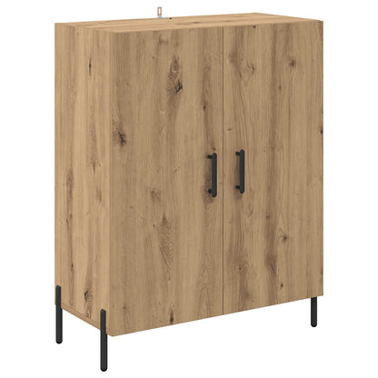 Vysoký Bufet Artisanový Dub 69,5 X 32,5 X 180 Cm