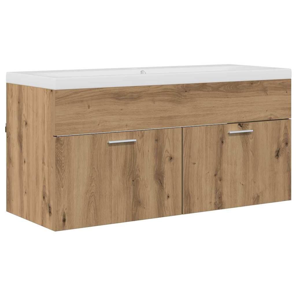 Koupelnová Skříň Artisanový Dub 100 X 38,5 X 46 Cm