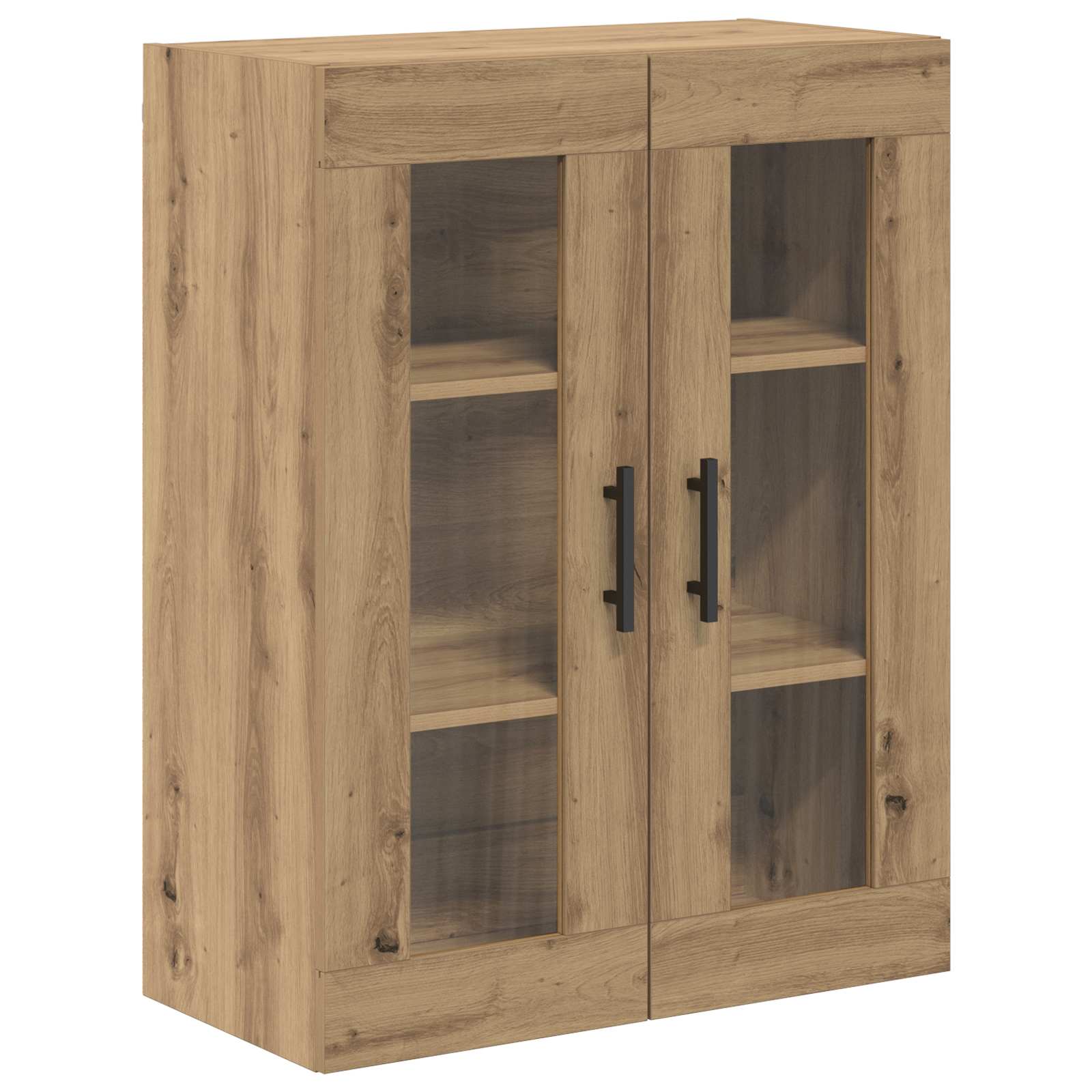 Vysoký Bufet 2 Ks Artisanový Dub 69,5 X 34 X 180 Cm