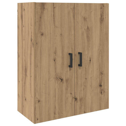 Vysoký Bufet Artisanový Dub 69,5 X 34 X 180 Cm Kompozitní Dřevo