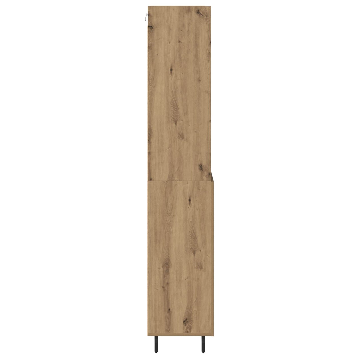 Vysoký Bufet 2 Ks Artisanový Dub 69,5 X 32,5 X 180 Cm
