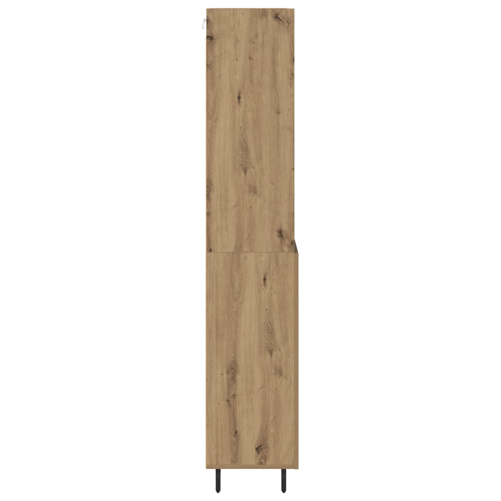 Vysoký Bufet 2 Ks Artisanový Dub 69,5 X 32,5 X 180 Cm