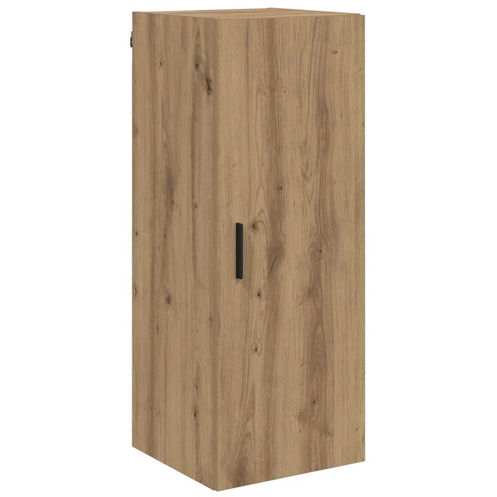 Vysoký Bufet Artisanový Dub 34,5 X 34 X 180 Cm Kompozitní Dřevo