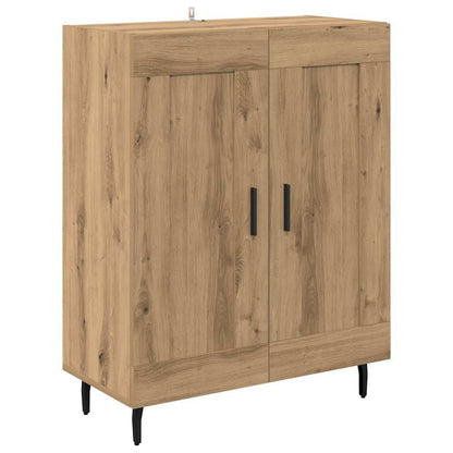 Vysoký Bufet 2 Ks Artisanový Dub 69,5 X 34 X 180 Cm