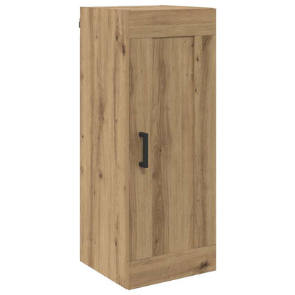 Vysoký Bufet Artisanový Dub 34,5 X 34 X 180 Cm Kompozitní Dřevo