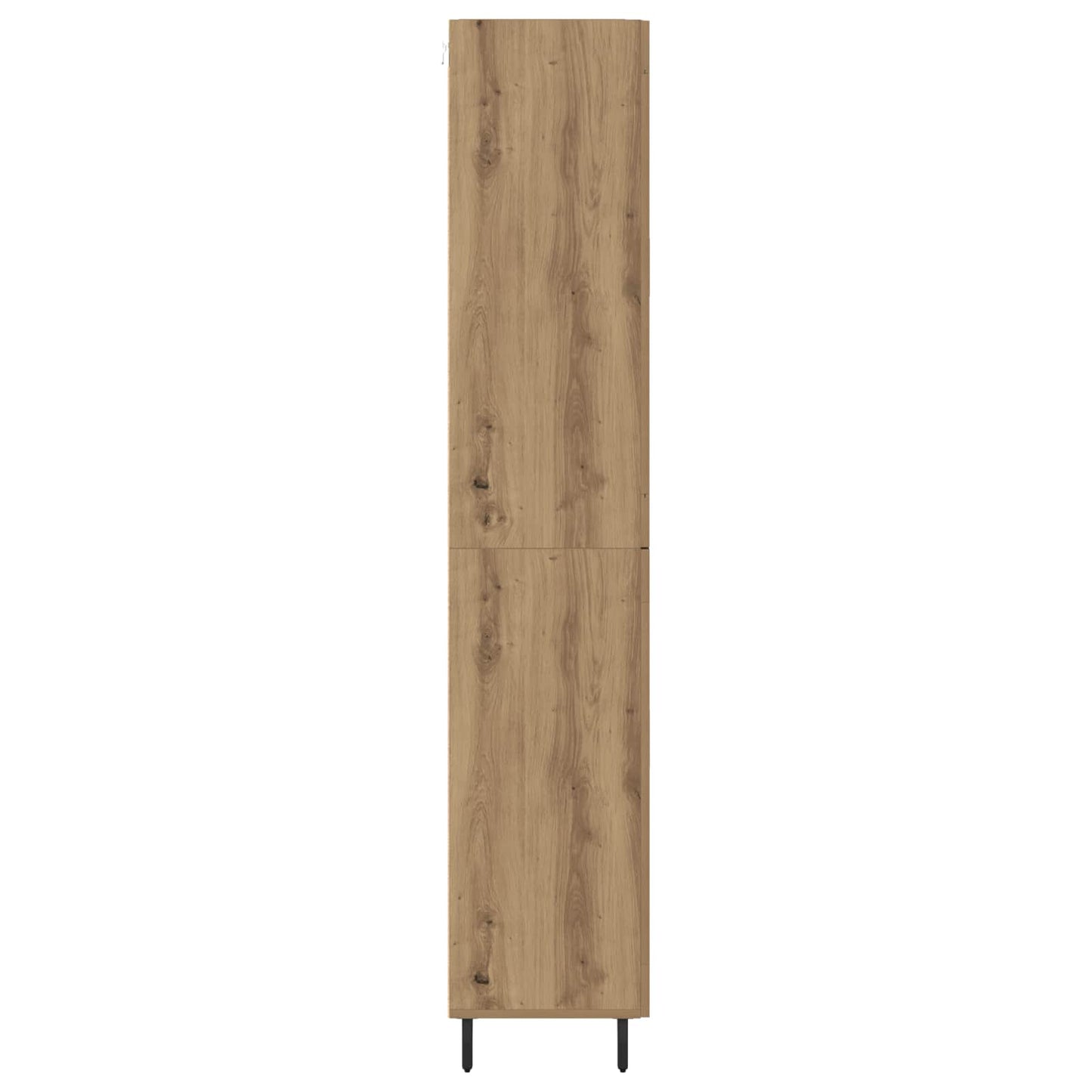 Vysoký Bufet 2 Ks Artisanový Dub 69,5 X 34 X 180 Cm