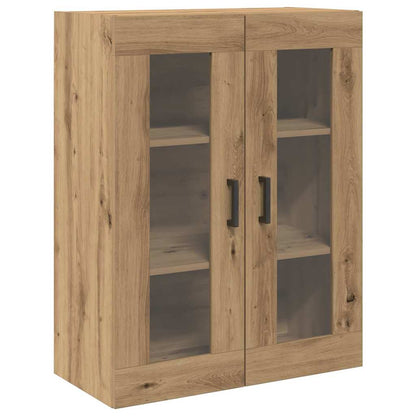 Vysoký Bufet 2 Ks Artisanový Dub 69,5 X 34 X 180 Cm