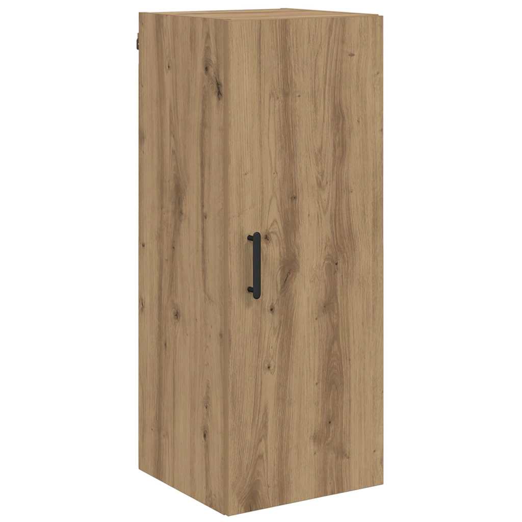 Vysoký Bufet Artisanový Dub 34,5 X 34 X 180 Cm Kompozitní Dřevo
