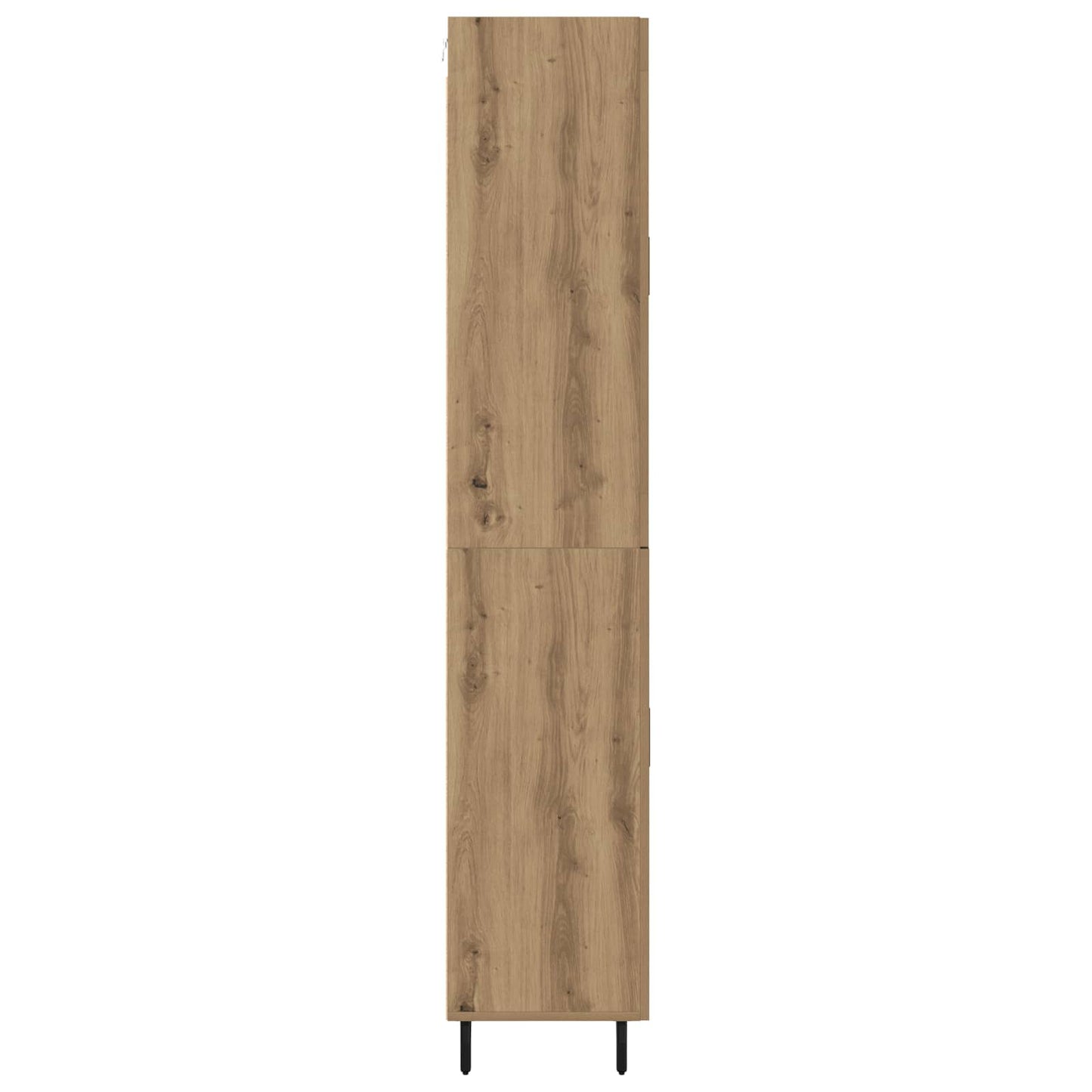 Vysoký Bufet 2 Ks Artisanový Dub 69,5 X 34 X 180 Cm