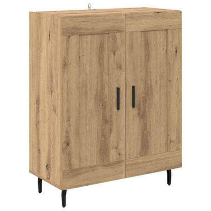 Vysoký Bufet 2 Ks Artisanový Dub 69,5 X 34 X 180 Cm
