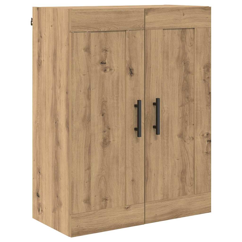 Vysoký Bufet 2 Ks Artisanový Dub 69,5 X 34 X 180 Cm