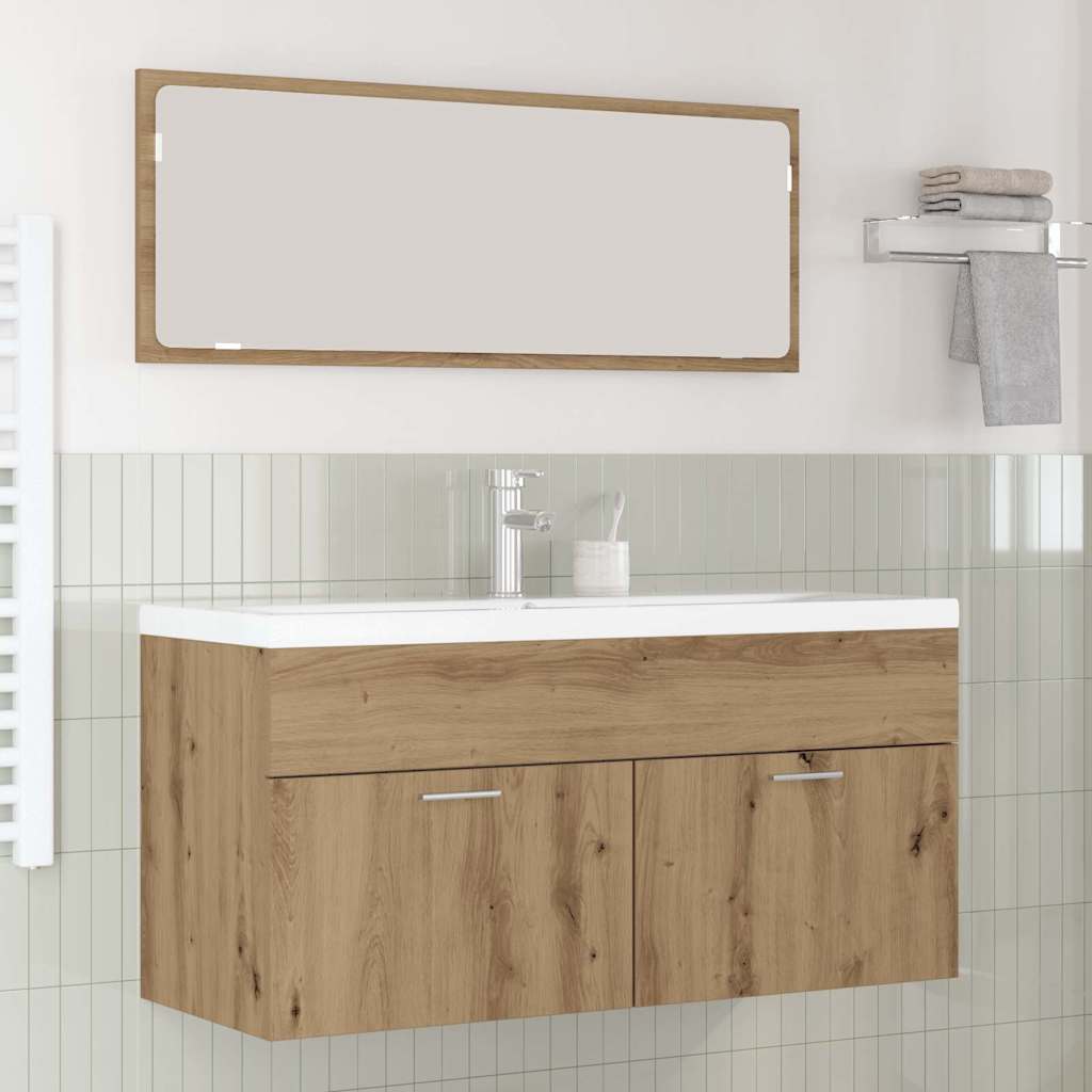 Koupelnová Skříň Artisanový Dub 100 X 38,5 X 46 Cm