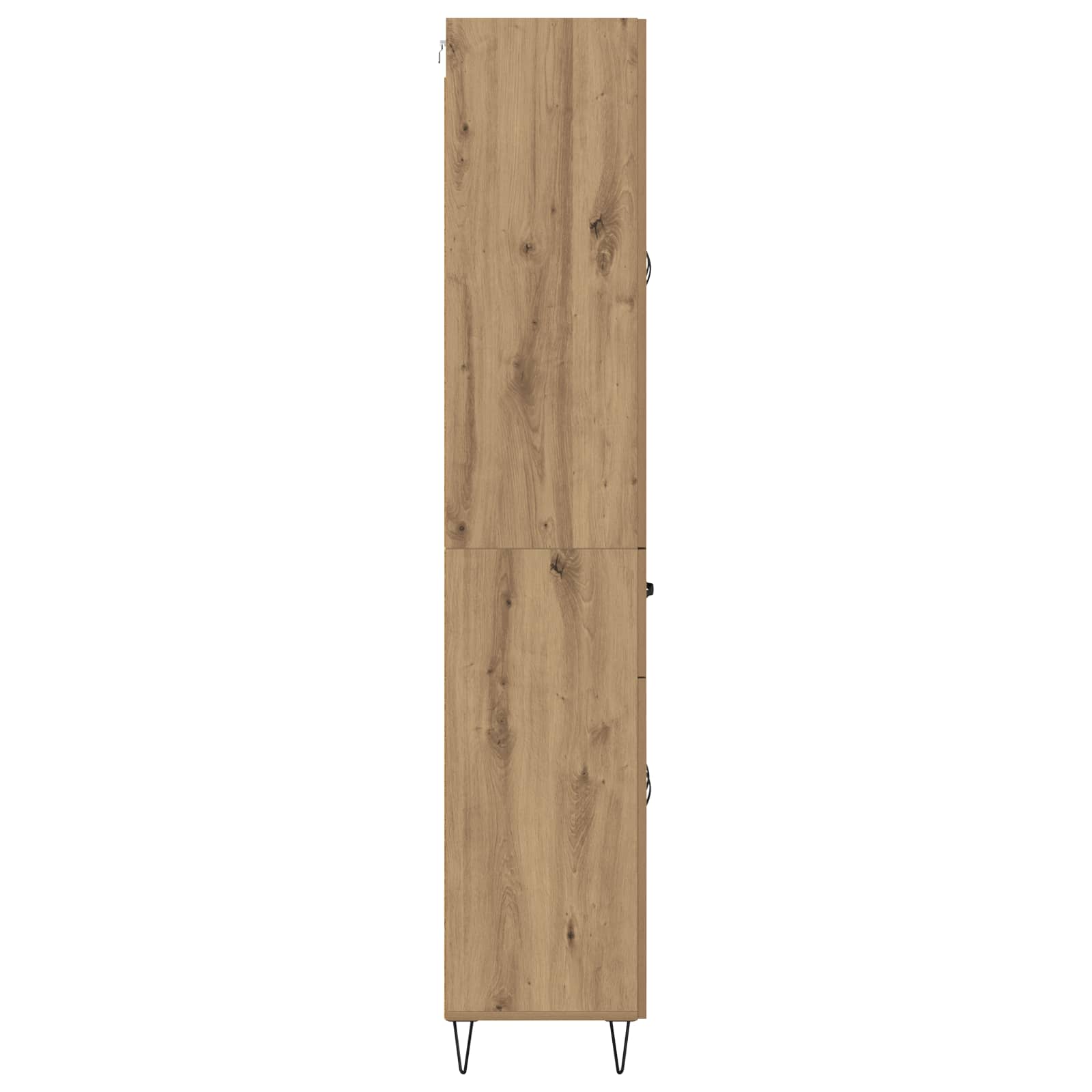 Vysoký Bufet 2 Ks Artisanový Dub 69,5 X 34 X 180 Cm
