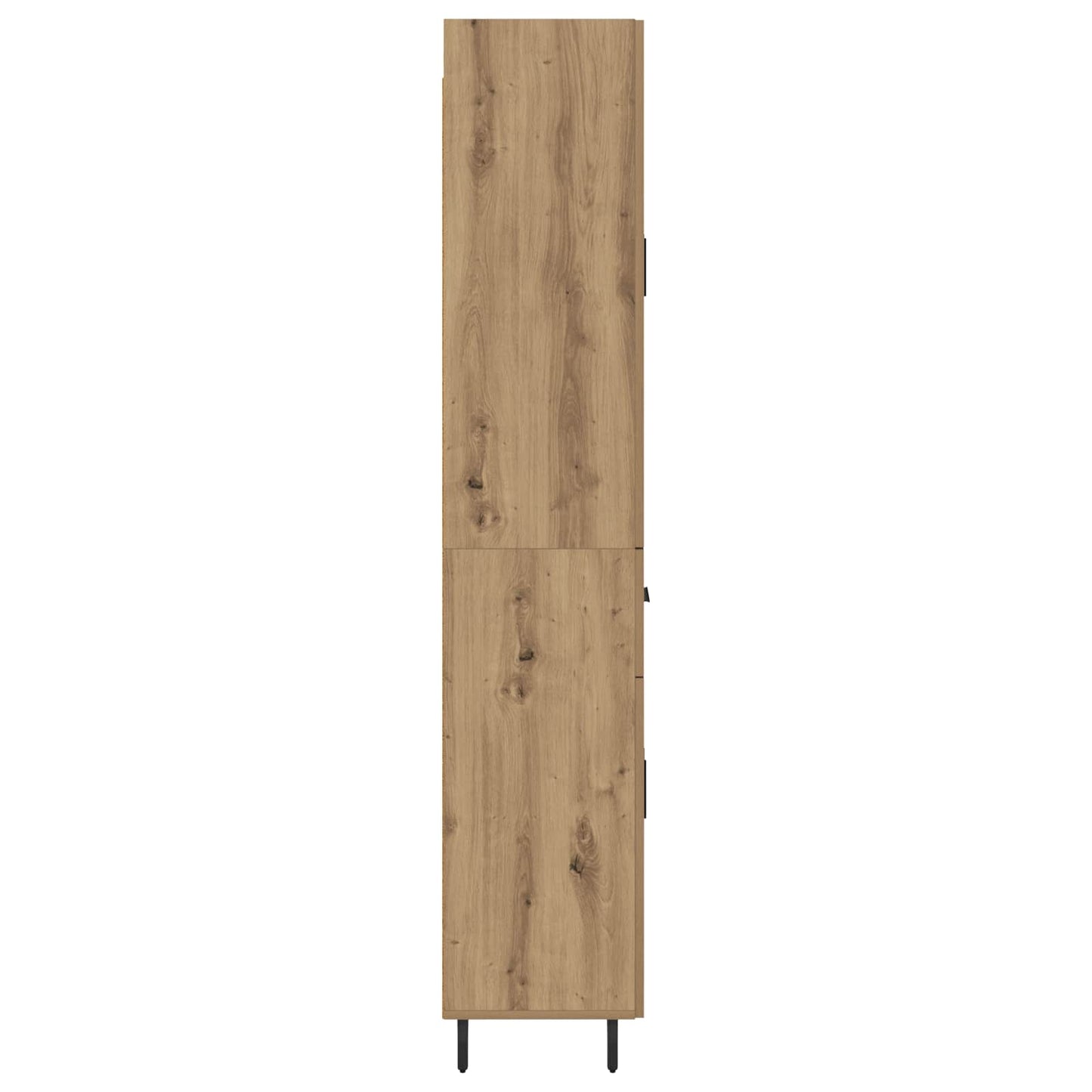 Vysoký Bufet 2 Ks Artisanový Dub 69,5 X 34 X 180 Cm